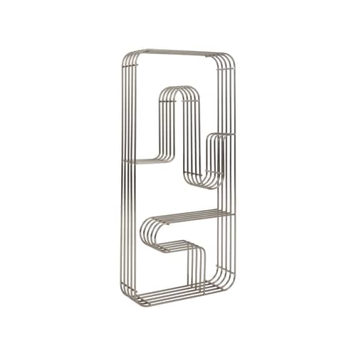 Wandregal Curva von AYTM - silber