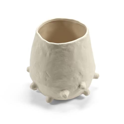 Cache-pot Molly 7 céramique beige / Ø 22 x H 21 cm - Serax - Beige - Grès