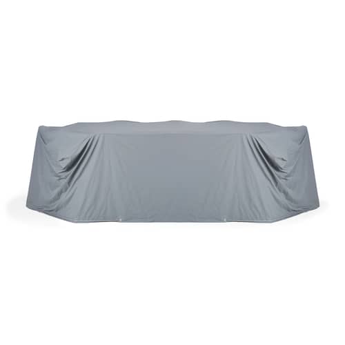 Outdoor Protection case textile grey / For the dining area: table 250 cm + 10 chairs - Ethnicraft - Grey - Outdoor fabric