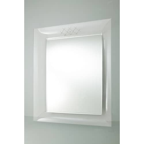 Kartell Francois Ghost Wall mirror - crystal | Made In Design UK