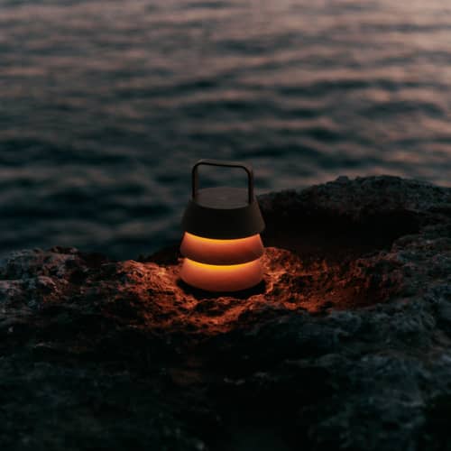 Lampada senza fili ricaricabile Luver legno naturale - Ferm Living - Abete Douglas - Abete Douglas
