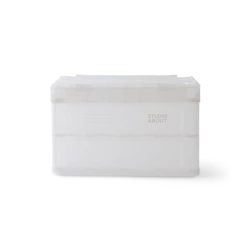 Scatola Blox Medium materiale plastico trasparente / 52,5 x 36 x H 33 cm - STUDIO ABOUT - 52,5 x 36 x H 33 cm - Polipropilene