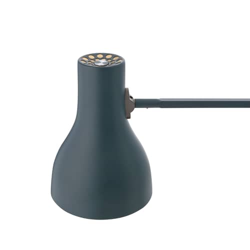 Stehleuchte Type 75 metall grau - Anglepoise - Schiefergrau - Aluminium, Gusseisen, Stahl
