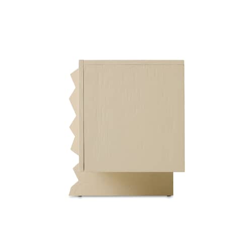 Buffet bas Forma bois blanc / L 160 x H 55,5 cm - HK LIVING - Blanc cassé - Bois de sungkai