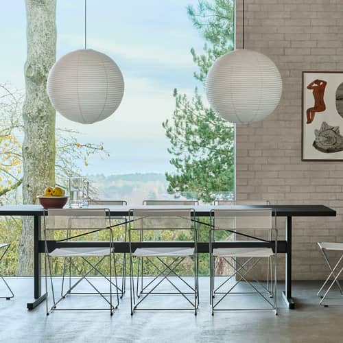 Lampshade Paper Shade Classic Hay / Ø 50 cm - Without Electrical