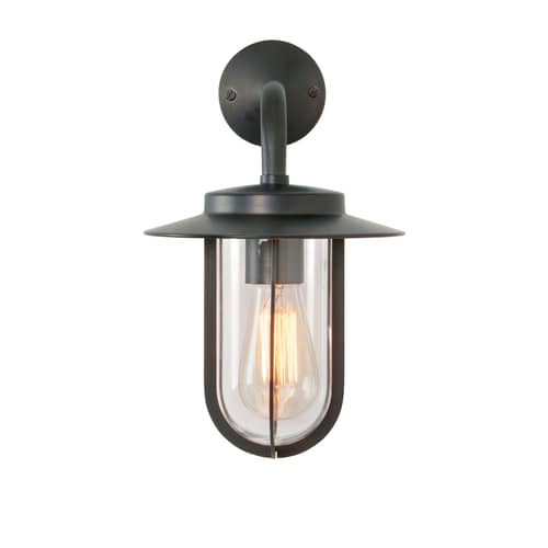 Outdoor-Wandleuchte Montparnasse metall / Glas - Astro Lighting - Bronze - Glas, Zink