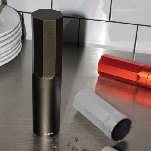 Moulin à épices KG01 métal - Alessi - Aluminium - Aluminium