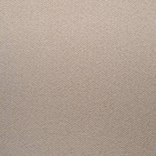Poltrona imbottita Unda tessuto beige - Ethnicraft - Beige salato / Rovere naturale - Rovere massello, Schiuma ad alta densità, Tessuto poliestere