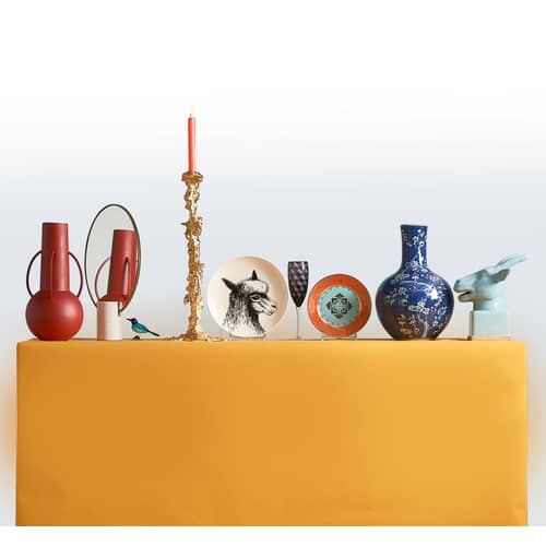Portacandela Drip XXL oro metallo / 20 x 22 x H 50 cm - Fusione di alluminio - Pols Potten - Oro - Ghisa di alluminio