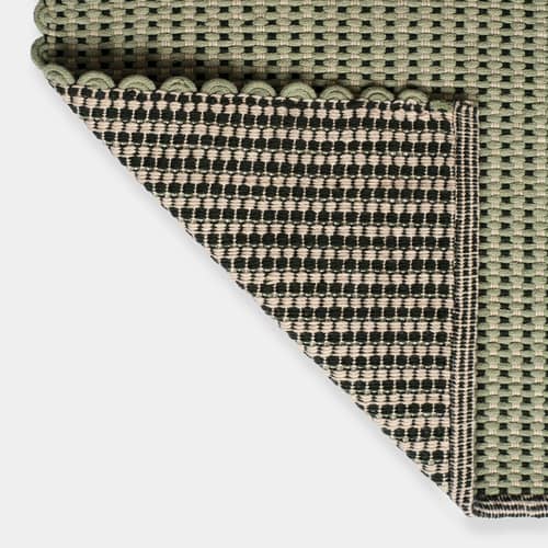 Tapis Cord tissu vert / 170 x 240 cm - Recyclé - Tom Dixon - Vert -  PET recyclé