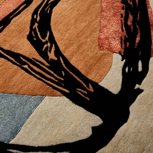 Tapis La main ouverte / 300 x 200 cm - Le Corbusier - CASSINA - Multicolore - Laine de Nouvelle-Zélande, Viscose