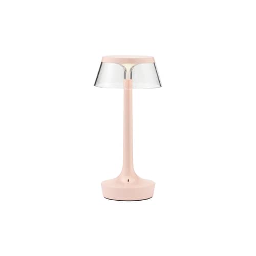 Schnurlosleuchte Bon Jour Unplugged plastikmaterial rosa / LED - Sensitiver Variator - Flos - Rosa French - ABS, PMMA