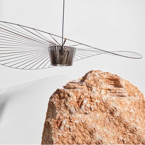 Suspension Vertigo Grande / Ø 200 cm - Petite Friture - Bronze - Fibre de verre, Polyuréthane