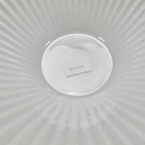 Tischleuchte Uala Small keramik weiß / Ø 30.5 x H 34 cm - Serax - Weiß - Porzellan