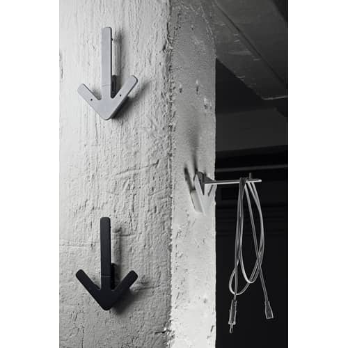 Appendiabiti Arrow metallo bianco - Design House Stockholm - Bianco - Alluminio laccato