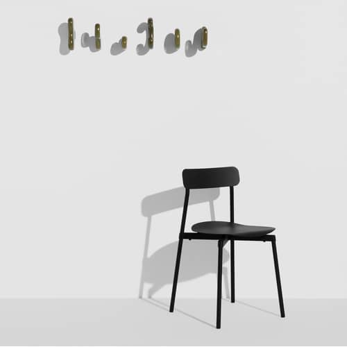 Appendiabiti Klump ceramica verde / Set de 2 - Petite Friture - Vert - Ceramica smaltata