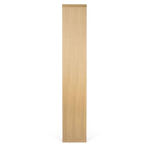 Bücherregal Rotterdam holz natur / L 70 cm x H 198 cm - POP UP HOME - Eiche - Eichenfurnier Wabenplatten