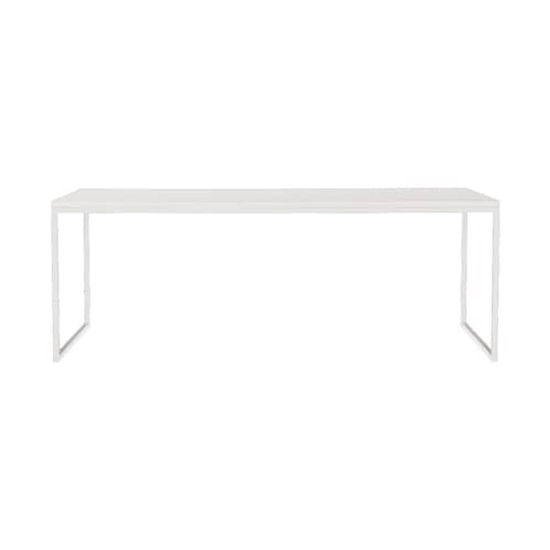 Bureau Fronzoni ‘64 / AG Fronzoni, 1964 - 100 x 200 cm - Cappellini - Blanc - MDF laqué, Métal verni