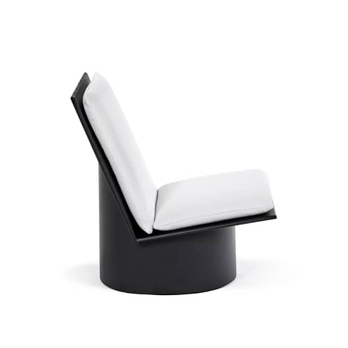 Fauteuil bas Valerie métal noir - Serax - Noir - Acier