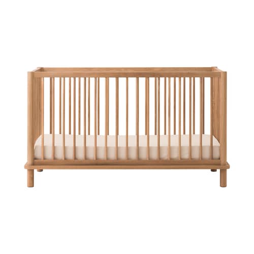 Lettino evolutivo Latitude legno naturale / 82 x 152 cm - NOBODINOZ - Letto per bambini - Rovere massello