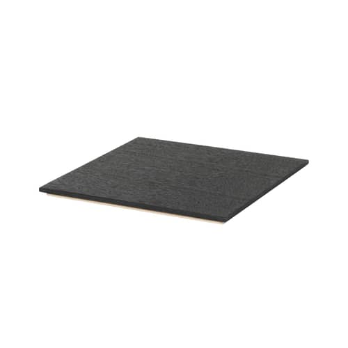 Tablett  holz schwarz Holz / Für Plant Box Blumenkasten mit Beinen - Ferm Living - Holz / Schwarz - Eichenfurnier