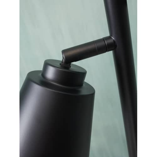 Bremen Floor lamp metal black / 2 adjustable spotlights - H 162 cm - It\'s about Romi - Black - Steel