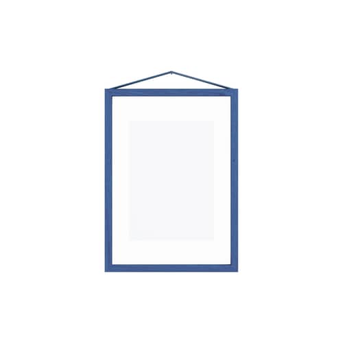 Cadre A4 bois bleu / 23 x 31,7 cm - MOEBE - Bouleau bleu - Bouleau teinté