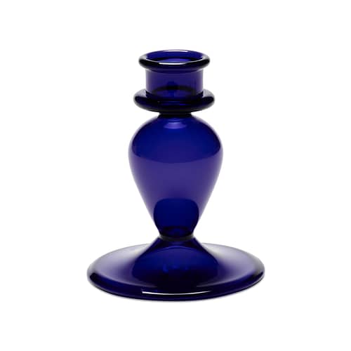Nabucho 01 Candle stick glass blue - Serax - Blue - Borosilicated glass