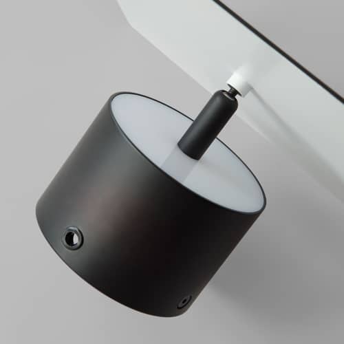 Applique Chameleon LED / Orientable - 101 COPENHAGEN - Noir brûlé - Aluminium