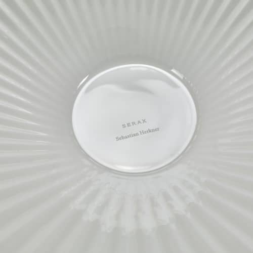 Lampada da tavolo Uala Large ceramica nero / Ø 37,5 x H 48 cm - Serax - Nero - Porcellana