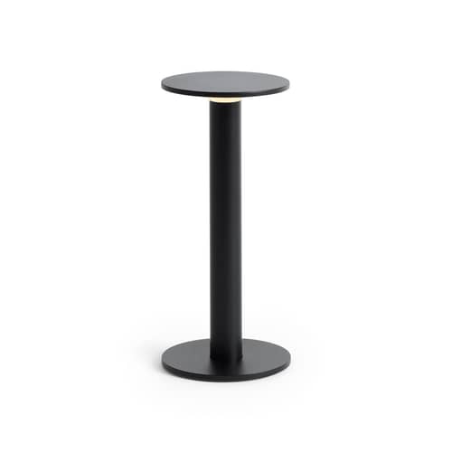 Lampe extérieur sans fil rechargeable Host Small / LED - H 22 cm / Fixation magnétique - Hay - Anthracite - Acier thermolaqué, Aimant, Aluminium thermolaqué