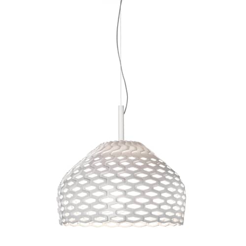 Suspension Tatou S2 plastique blanc Ø 50 cm - Flos - Blanc - Méthacrylate, Polycarbonate