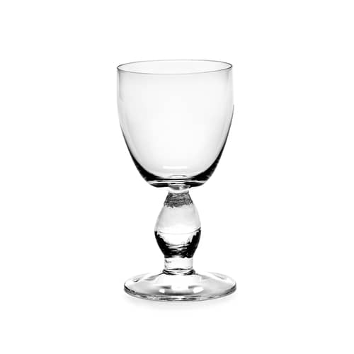 Set de 4 verres à vin blanc Out of Lines - Serax - Transparent - Verre soufflé bouche