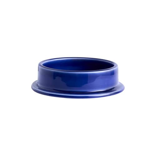 Column Candle stick ceramic blue / For block candles - Ø 11 cm - Hay - Blue - Earthenware
