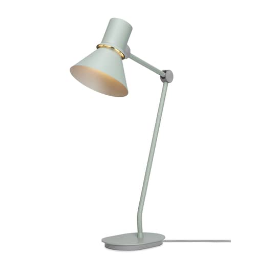 Lampe de table Type 80 métal vert - Anglepoise - Vert Pistache - Acier, Aluminium, Fonte