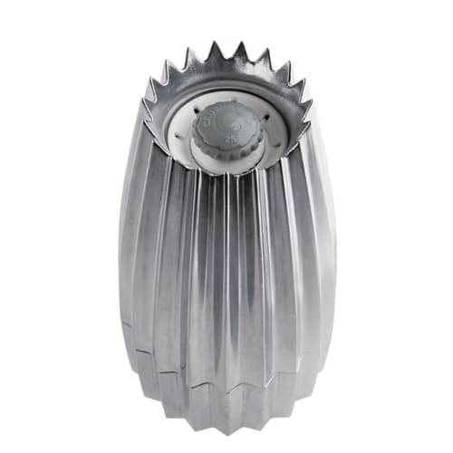 Moulin à épices Gring métal / Poivre & sel - Alessi - Aluminium - Céramique, Fonte d\'aluminium