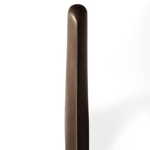 PI Hook natural wood / Set of 2 - Ethnicraft - Dark brown mahogany - Solid mahogany