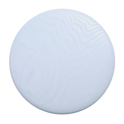 Patère The Dots Wood Large / Bois - Ø 17 cm - Muuto - Bleu clair - Frêne teinté