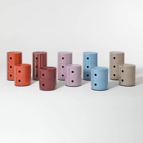 Portaoggetti Componibili di Kartell rosso Made In Design