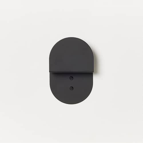 Appendiabiti Vibes metallo nero - NOBODINOZ - Nero - Acciaio laccato