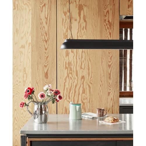 Suspension PC Linear métal noir / LED - L 120 cm - Hay - Noir - Aluminium