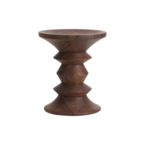 Tabouret Stools bois marron / Modèle A - Vitra - Modèle A / Noyer foncé - Noyer massif