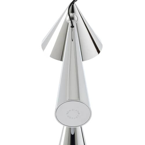Tischleuchte Pose LED plastikmaterial silber / Orientable - Tom Dixon - Silber - ABS