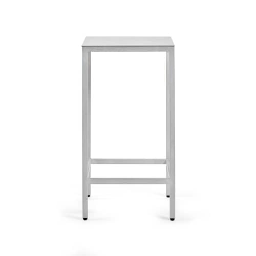 Alu Stool High stool metal / Medium - H 65 cm - valerie objects - Natural aluminium - Aluminium