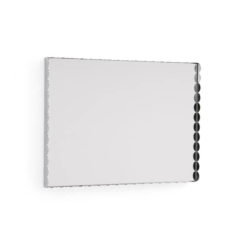 Miroir mural Arcs / L 43,5 x H 61,5 cm - Hay - Miroir - Acier, Verre