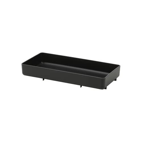 Piano/vassoio Chap Tray RE materiale plastico nero / 41,5 x 20 cm - Poliammide Riciclato - Vitra - Nero - Poliammide riciclata