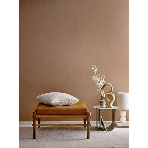 Table d\'appoint Cher métal gris / Ø 43 cm - Porte-revues intégré - Bloomingville - Gris clair - Fer laqué