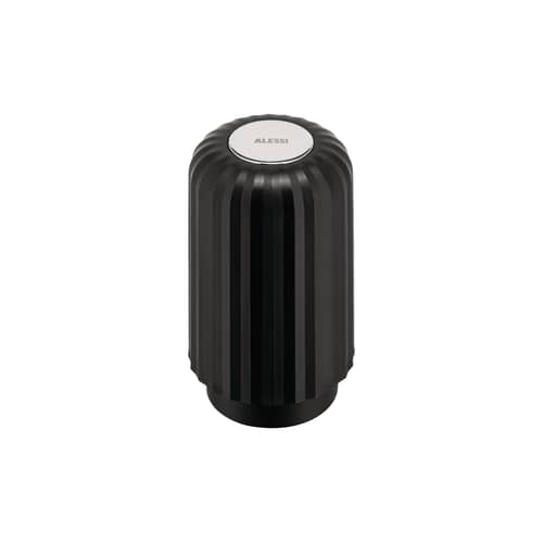 Vide-capsules Plissé / Pour recycler capsules Nespresso et compatibles - Alessi - Noir - Résine thermoplastique