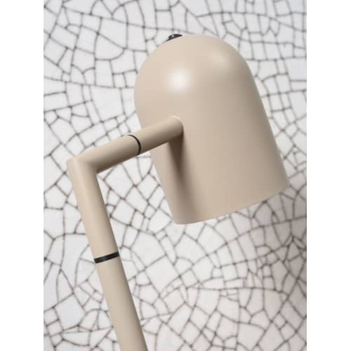 Lampada da tavolo Marseille metallo beige / Orientabile - H 45 cm - It\'s about Romi - Sabbia - Ferro