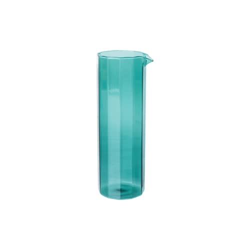 Carafe Sunlit verre bleu / 1,1 L - HK LIVING - Bleu - Verre borosilicaté